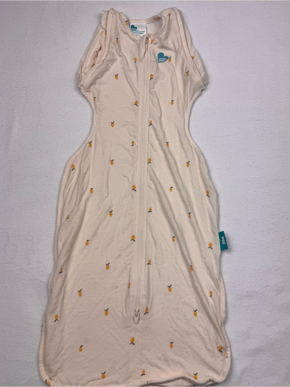 Love to Dream cream lemons Sleep Sack